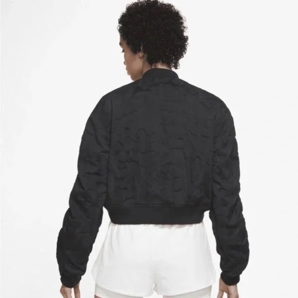 Nike Naomi Osaka Tennis Maneki-Nelly Cropped Bomber Jacket L - Picture 13 of 13